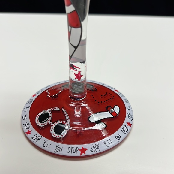 Lolita “Shop ‘Til You Drop “ martini glass - Picture 3 of 14